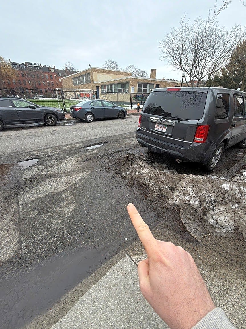 Image submitted with report