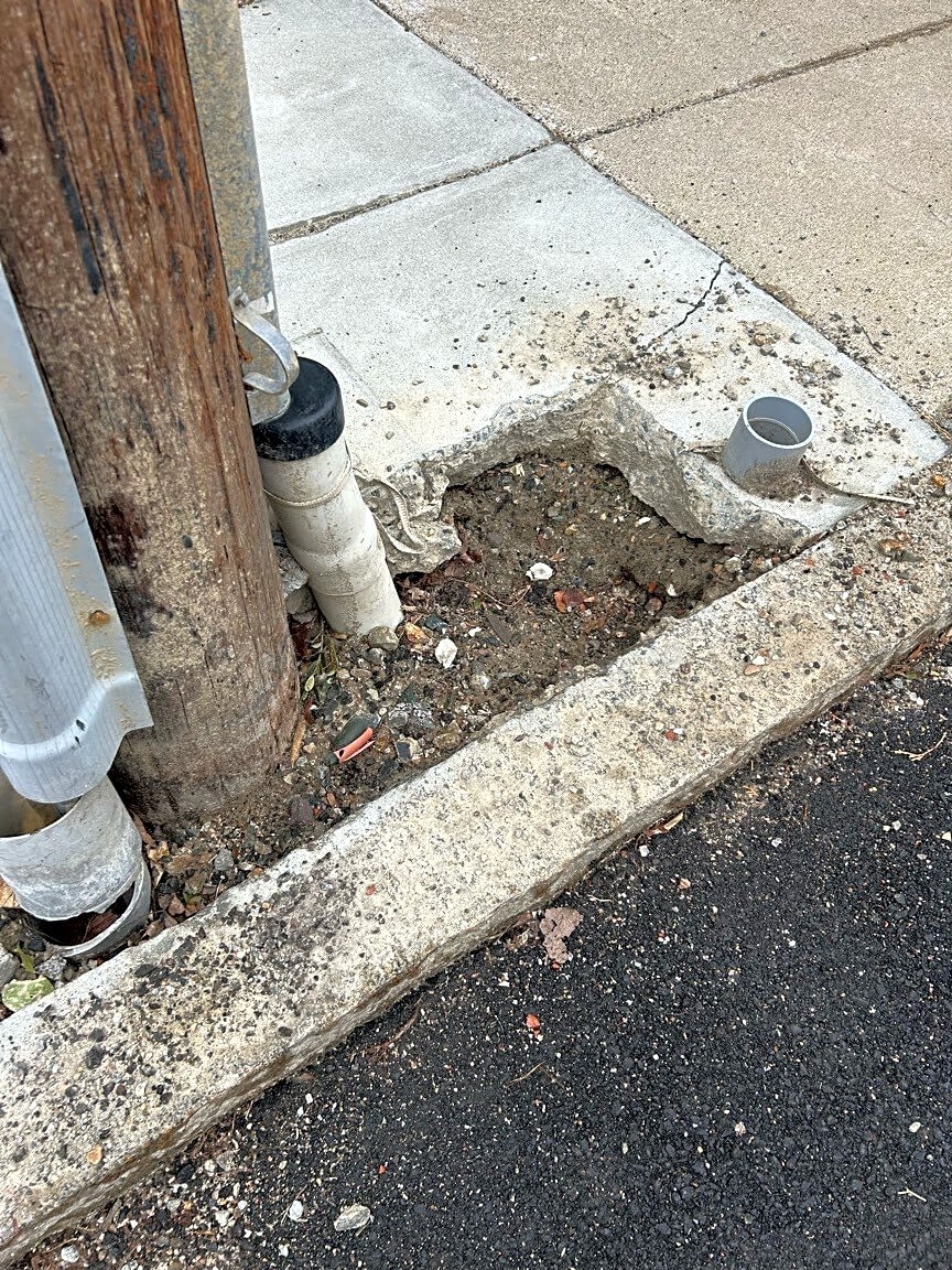 Image submitted with report