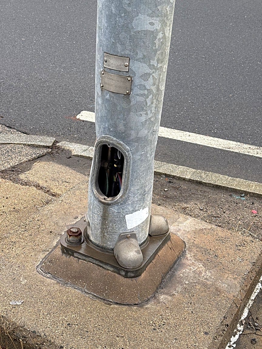 Image submitted with report