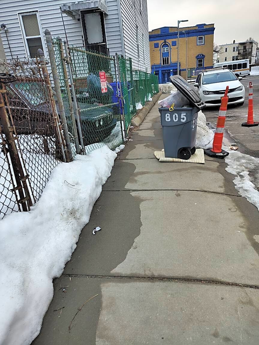 Image submitted with report