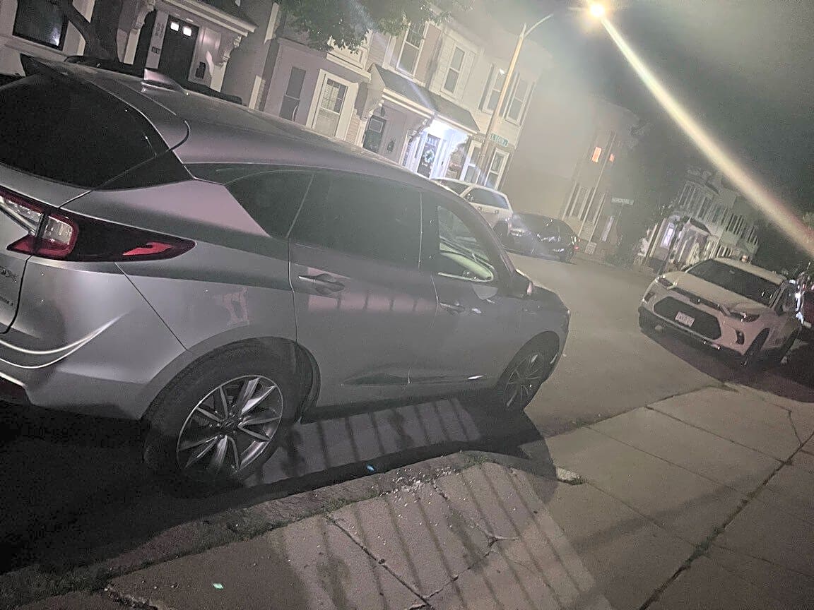 Image submitted with report