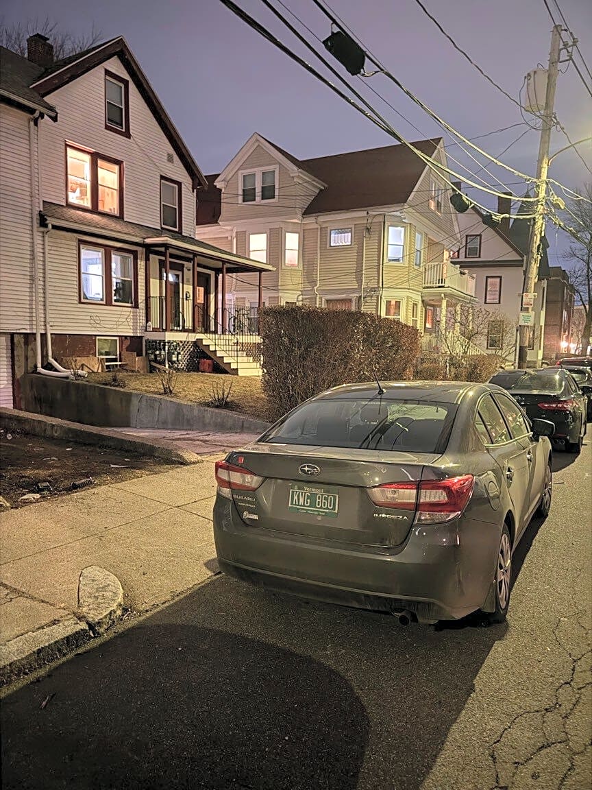 Image submitted with report