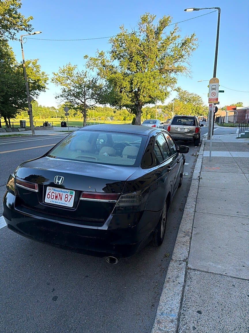 Image submitted with report
