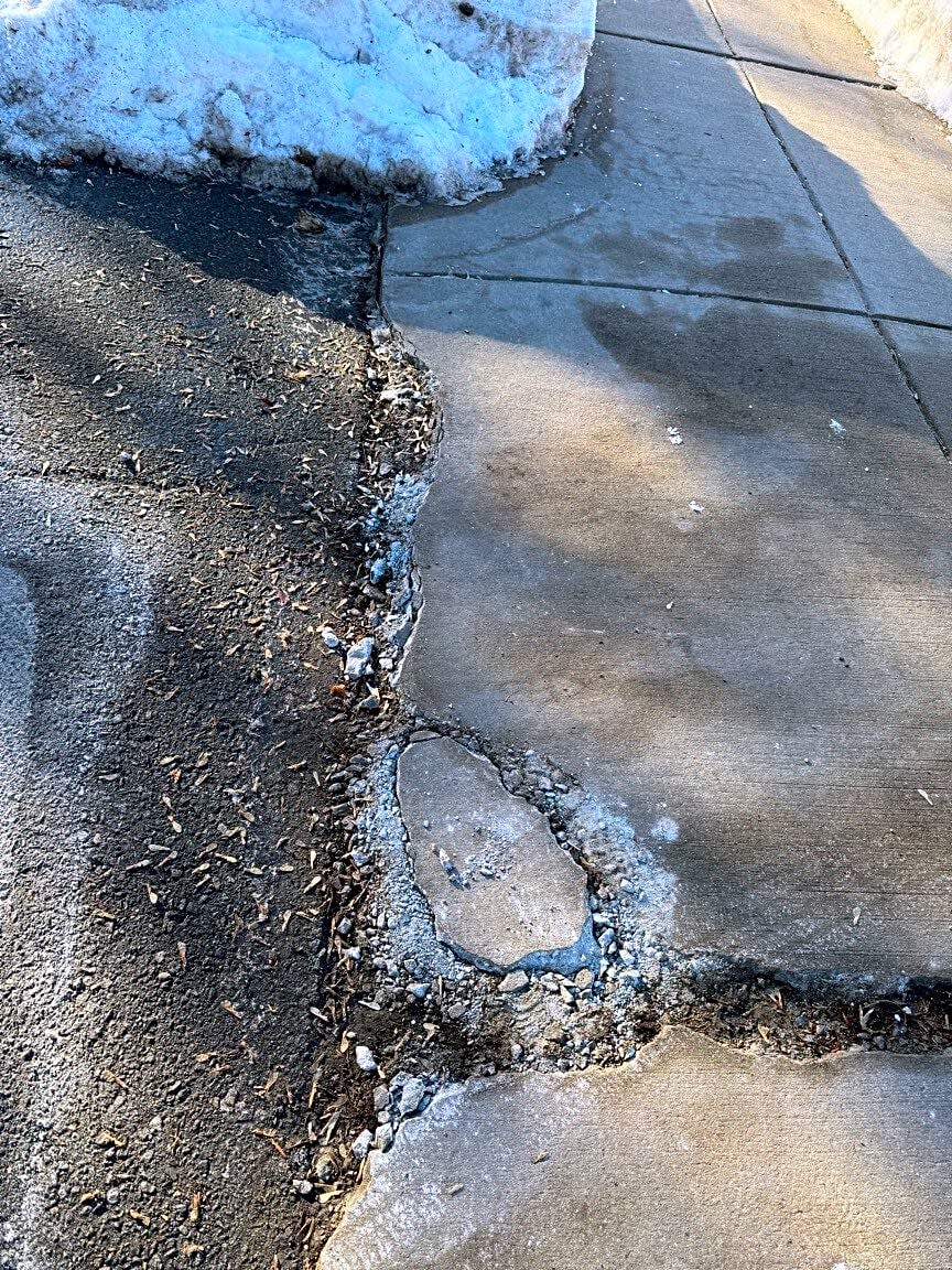 Image submitted with report