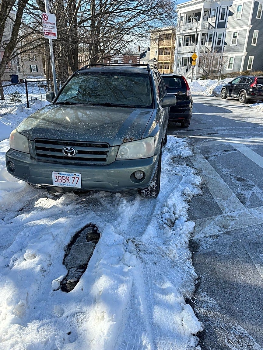 Image submitted with report