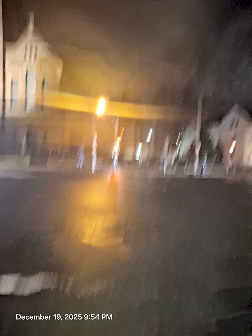 Image submitted with report