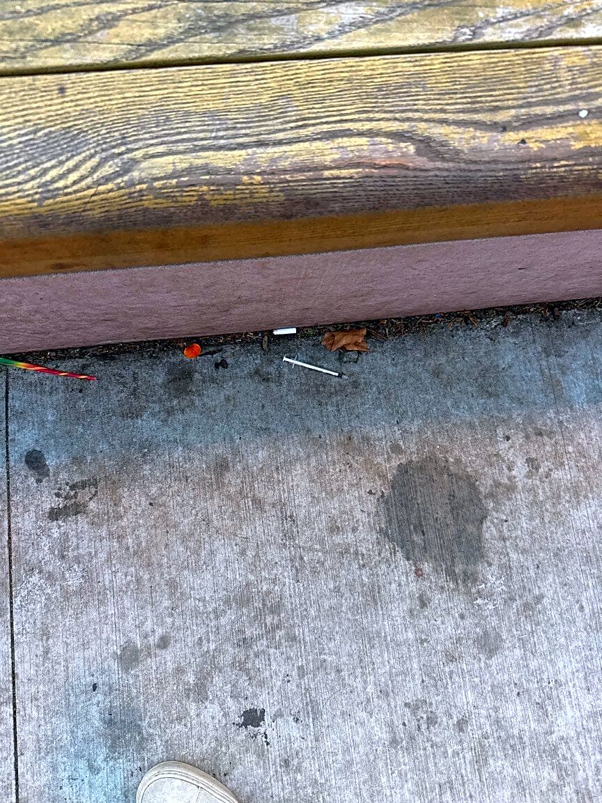 Image submitted with report