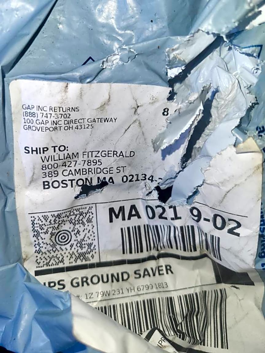 Image submitted with report