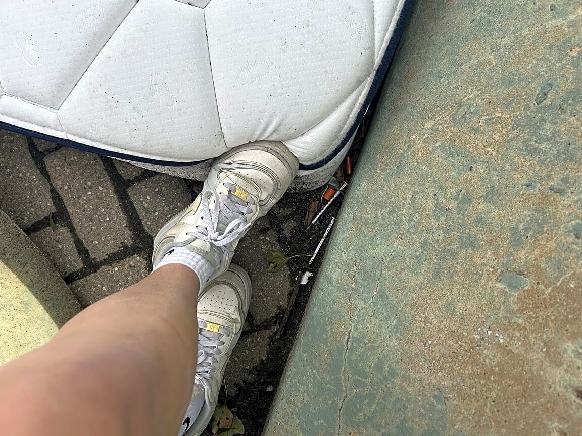 Image submitted with report