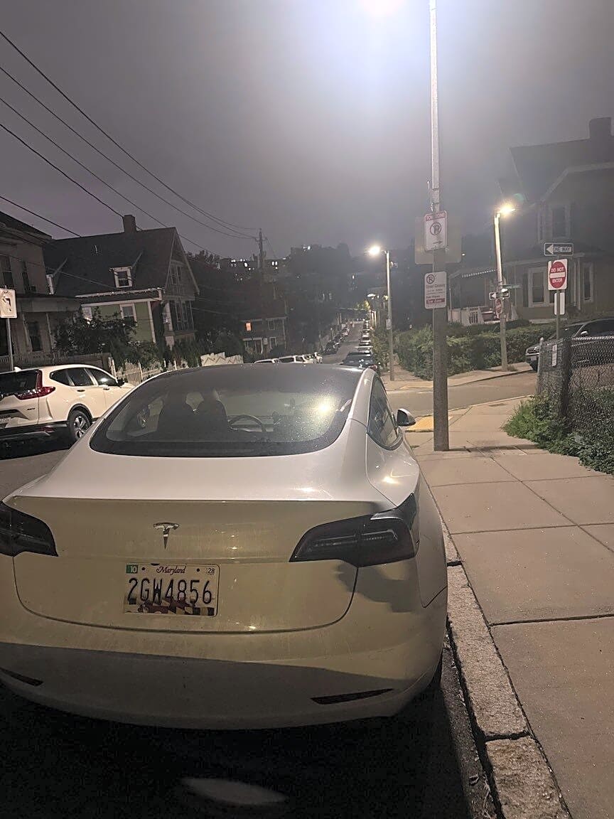 Image submitted with report