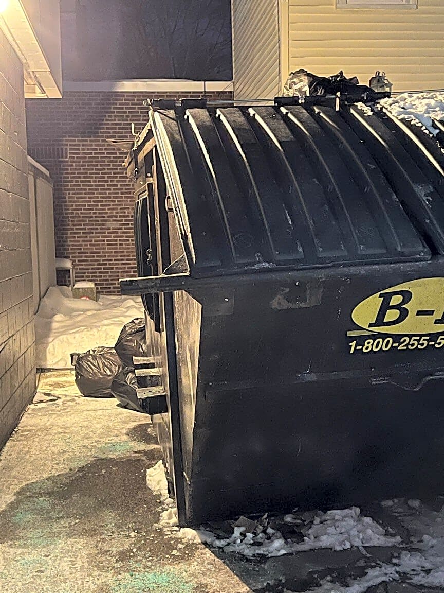 Image submitted with report