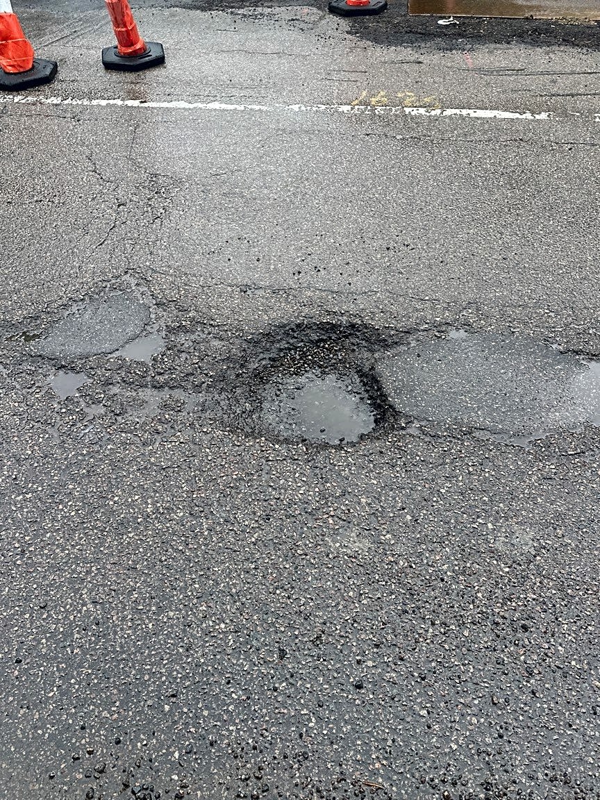 Image submitted with report