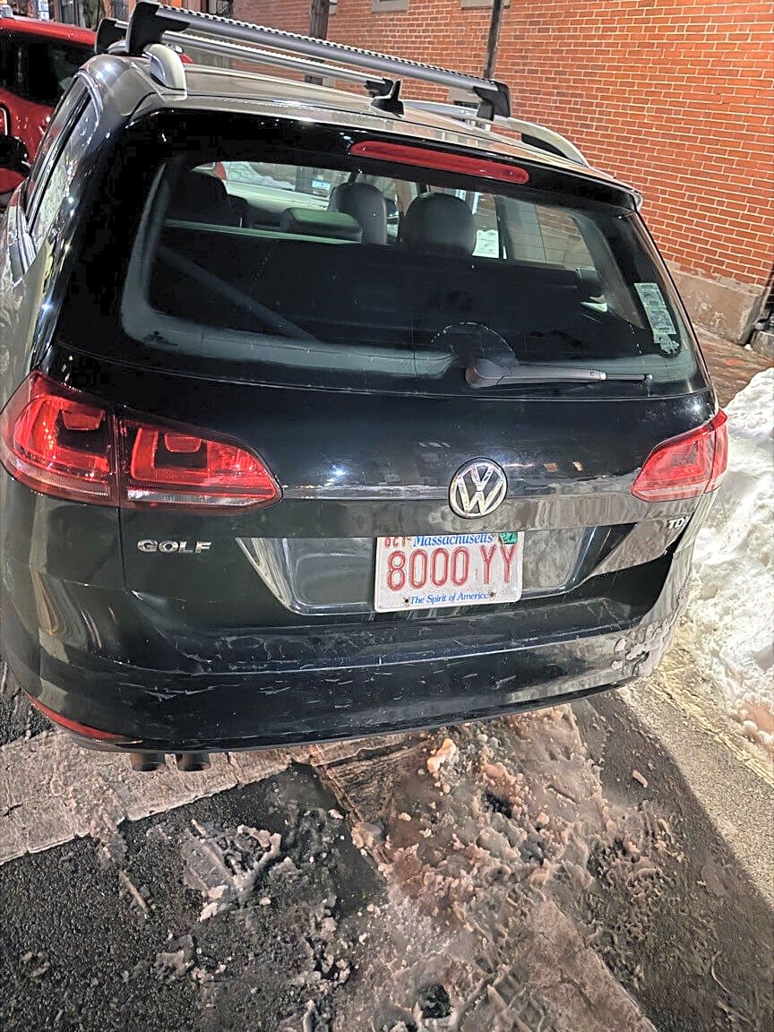 Image submitted with report