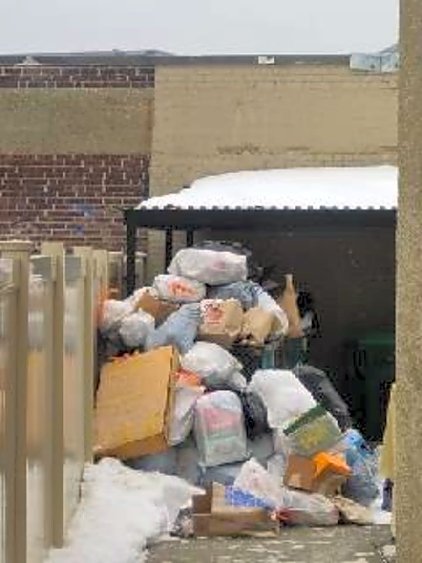 Image submitted with report