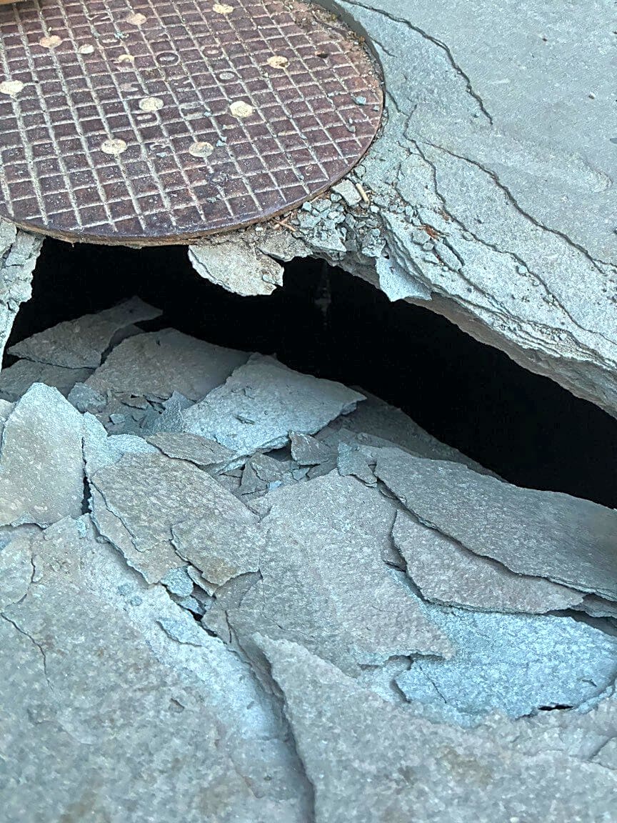 Image submitted with report