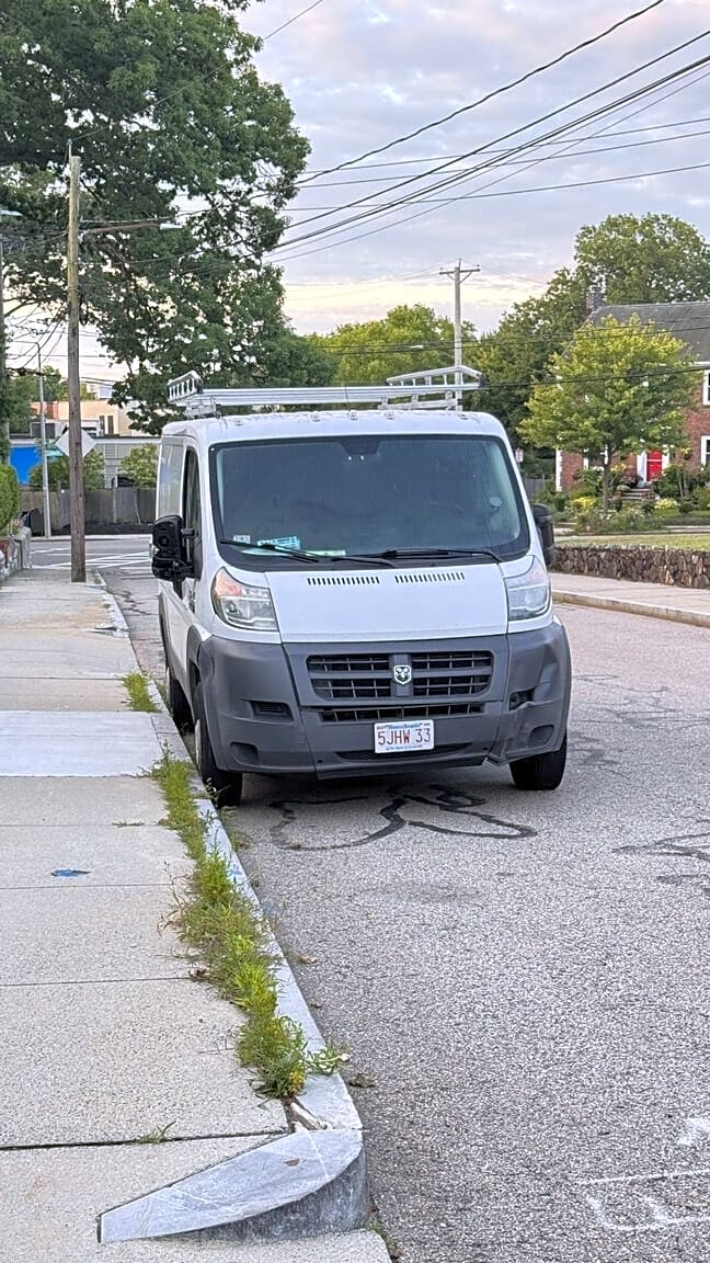 Image submitted with report