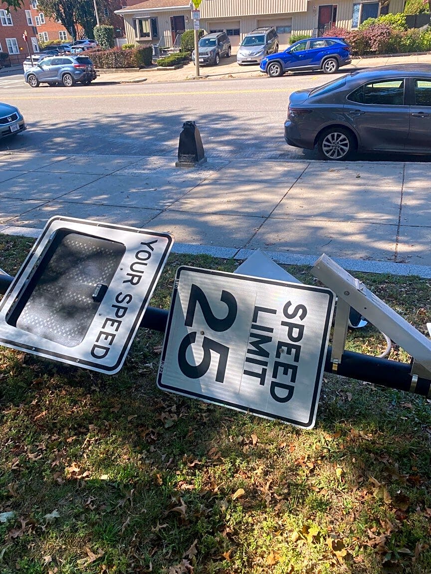 Image submitted with report