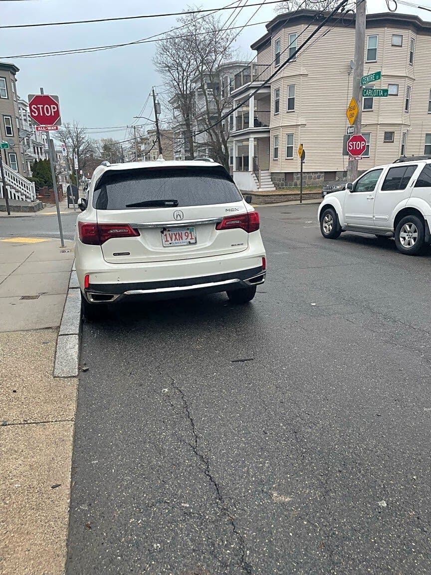 Image submitted with report