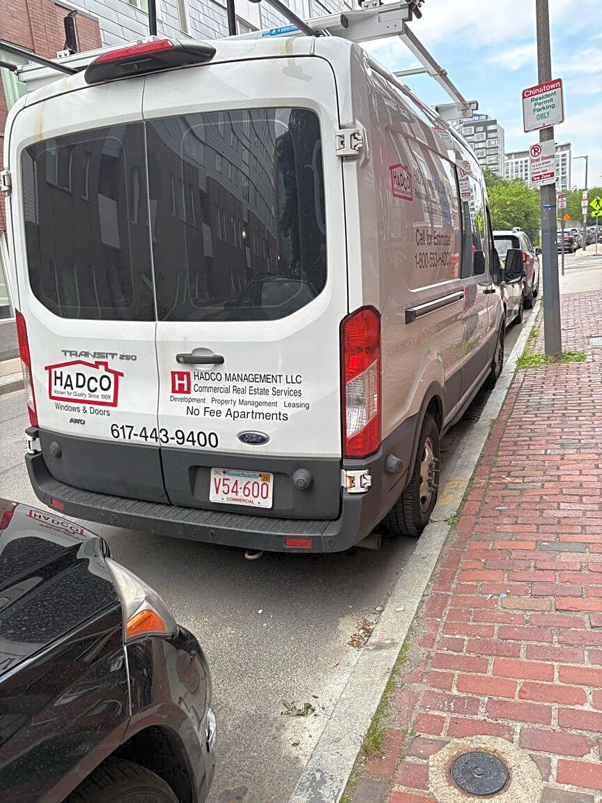 Image submitted with report