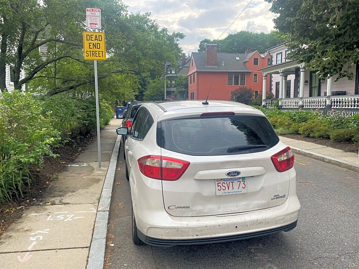 Image submitted with report