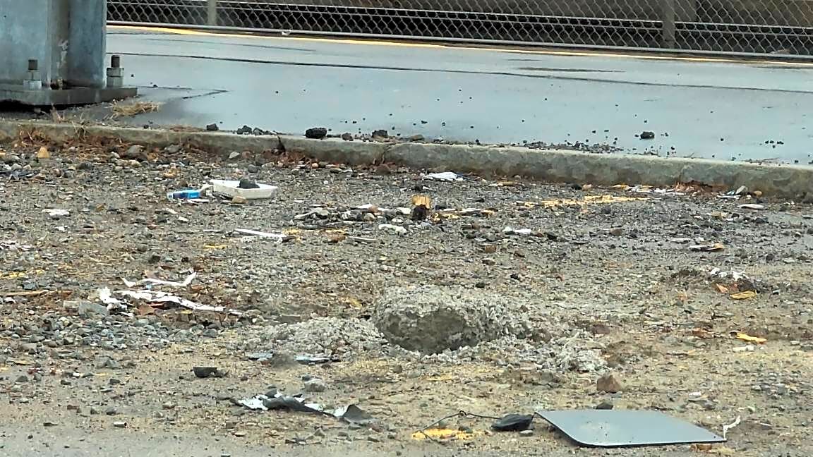 Image submitted with report