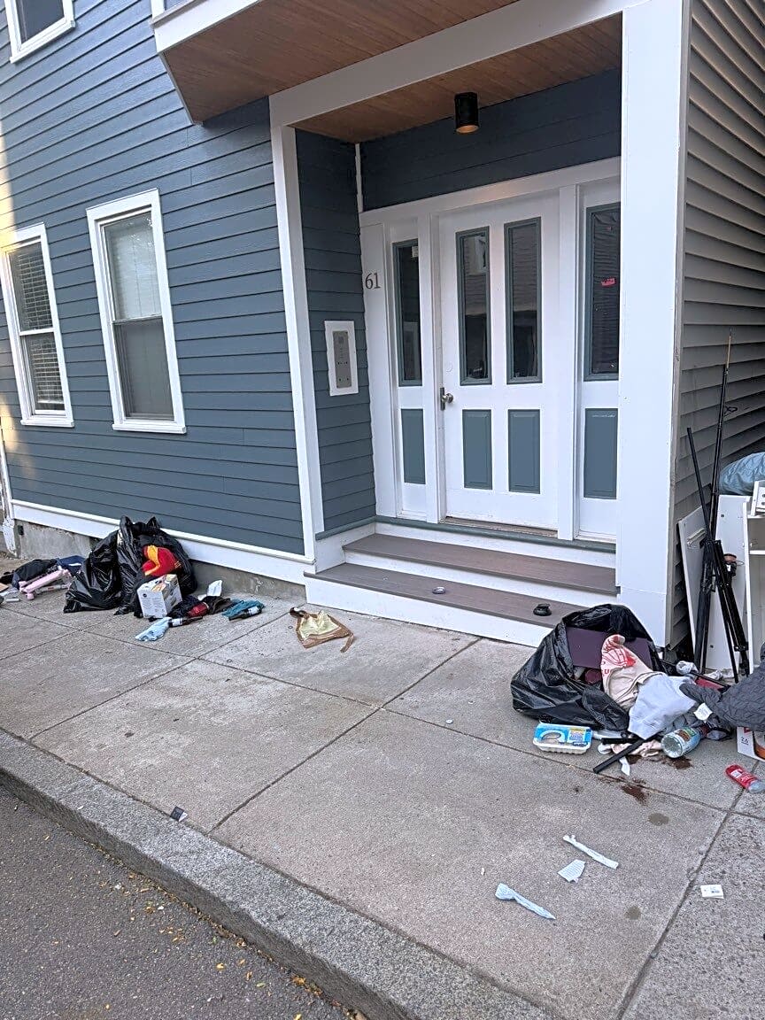 Image submitted with report