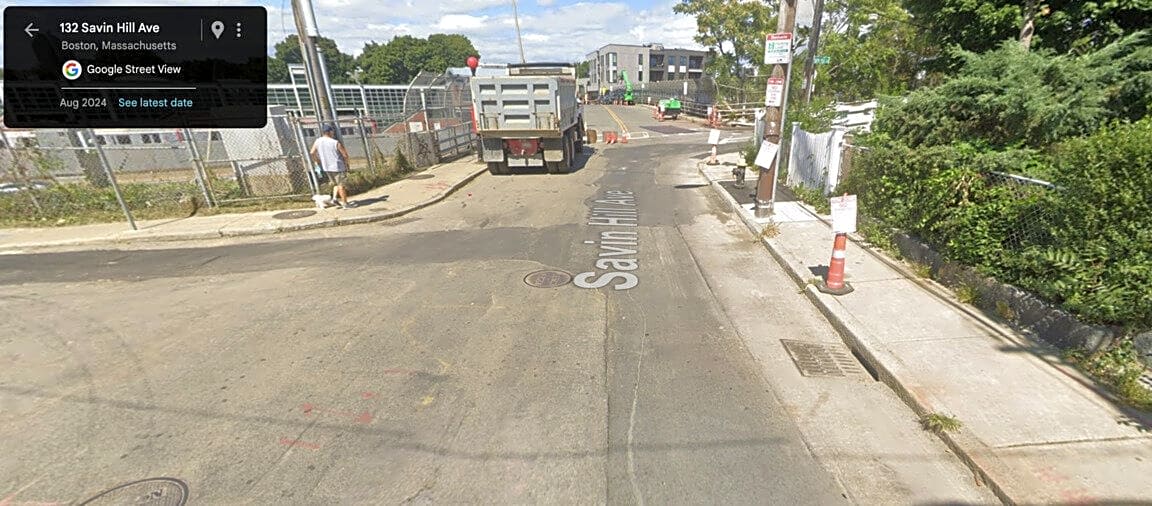 Image submitted with report