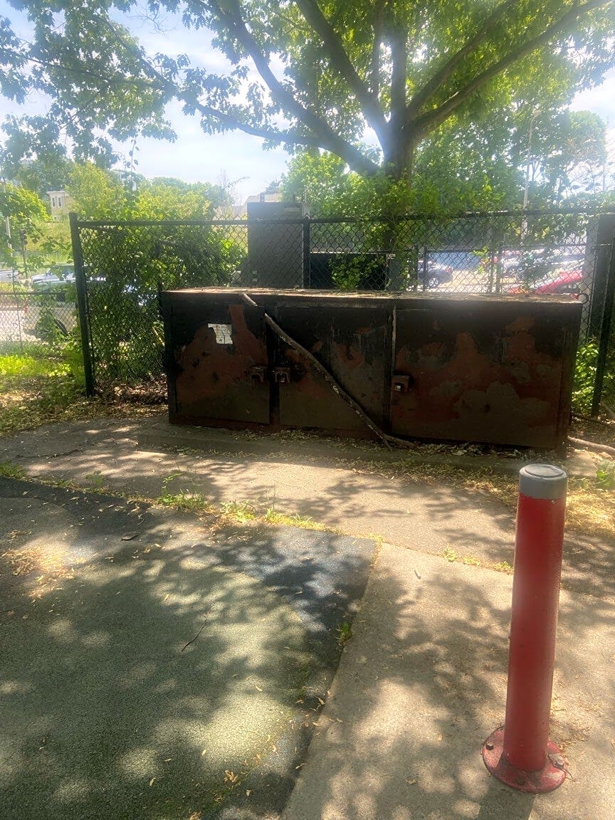 Image submitted with report