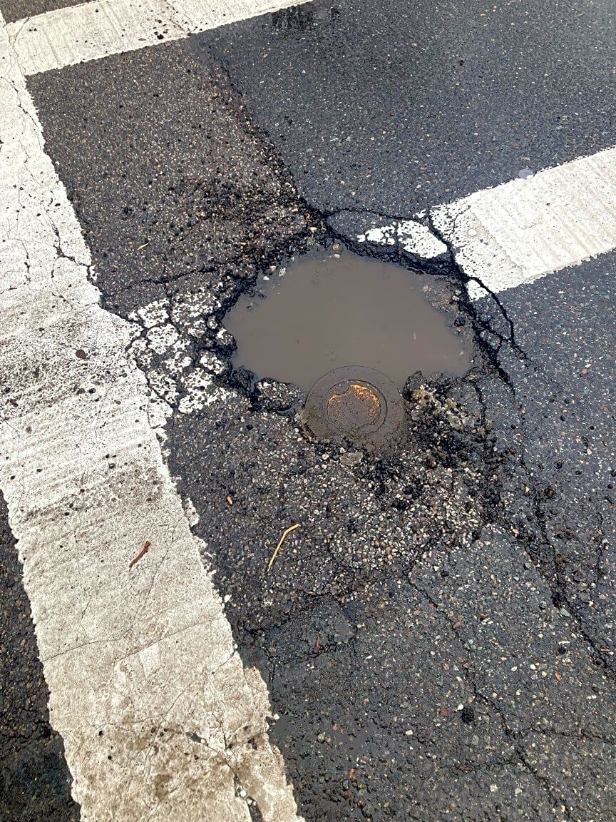 Image submitted with report