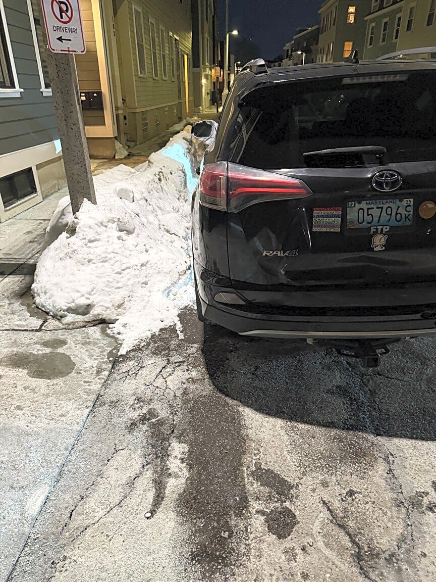 Image submitted with report