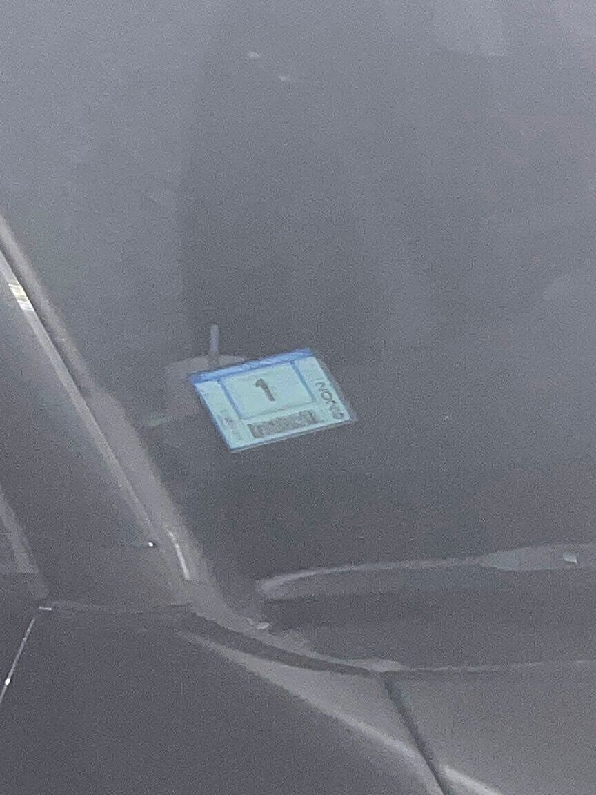 Image submitted with report