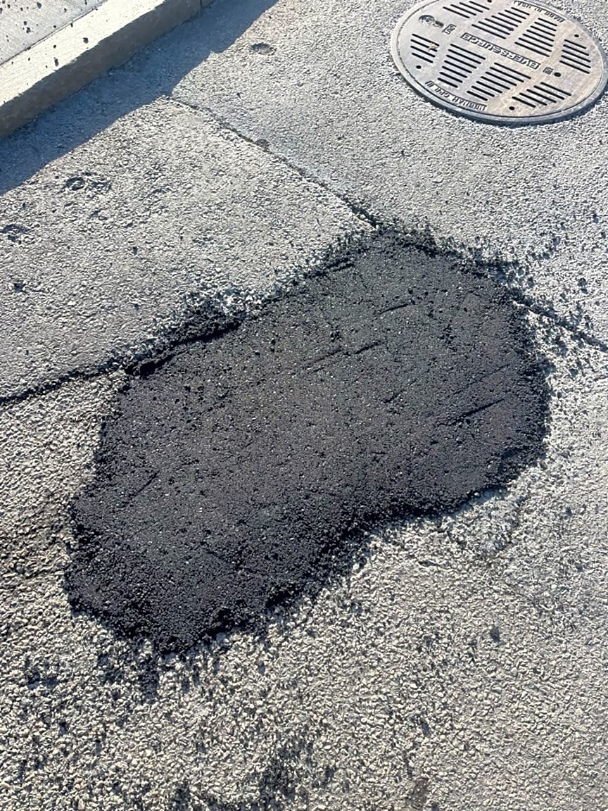 Image submitted with report