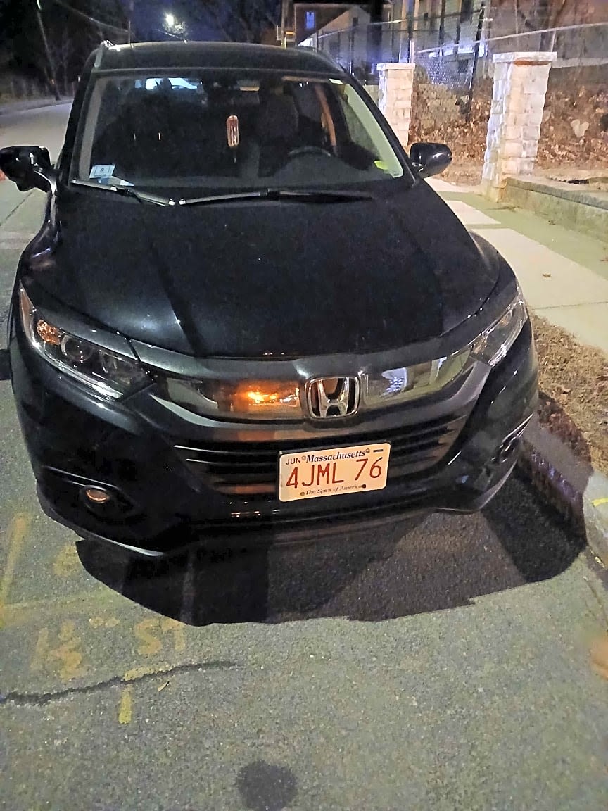 Image submitted with report