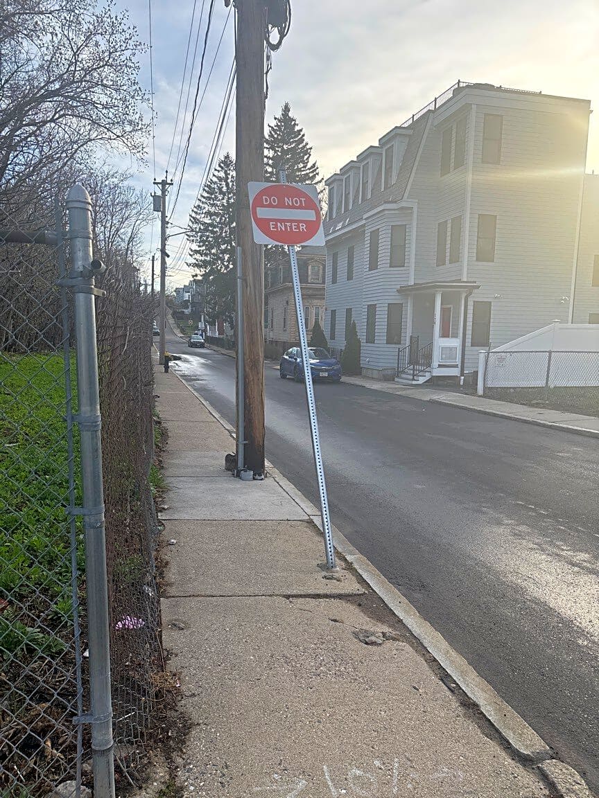 Image submitted with report