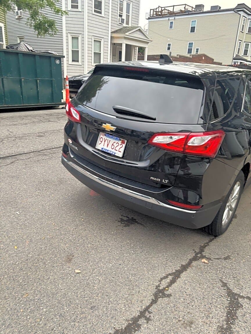 Image submitted with report