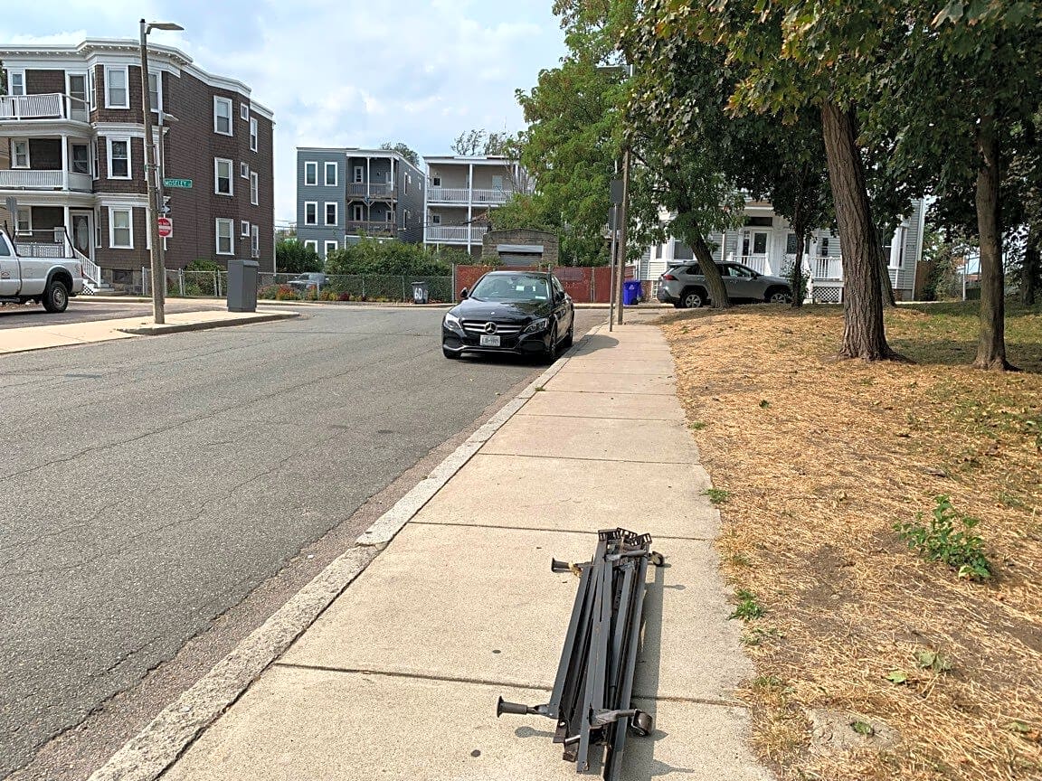 Image submitted with report