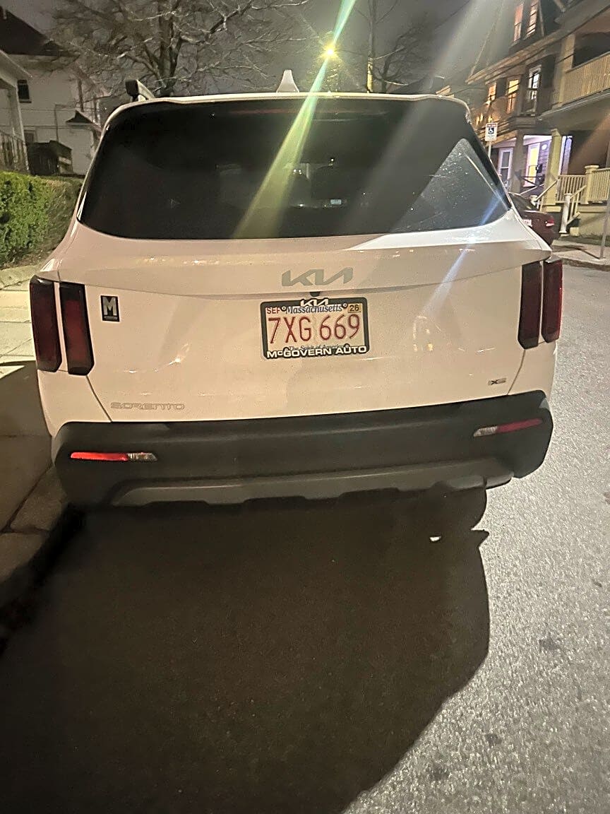 Image submitted with report