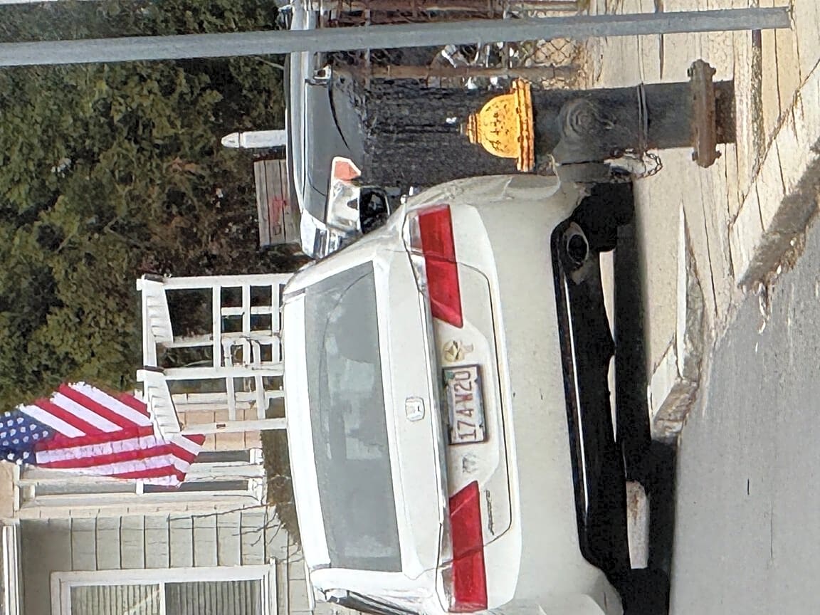 Image submitted with report