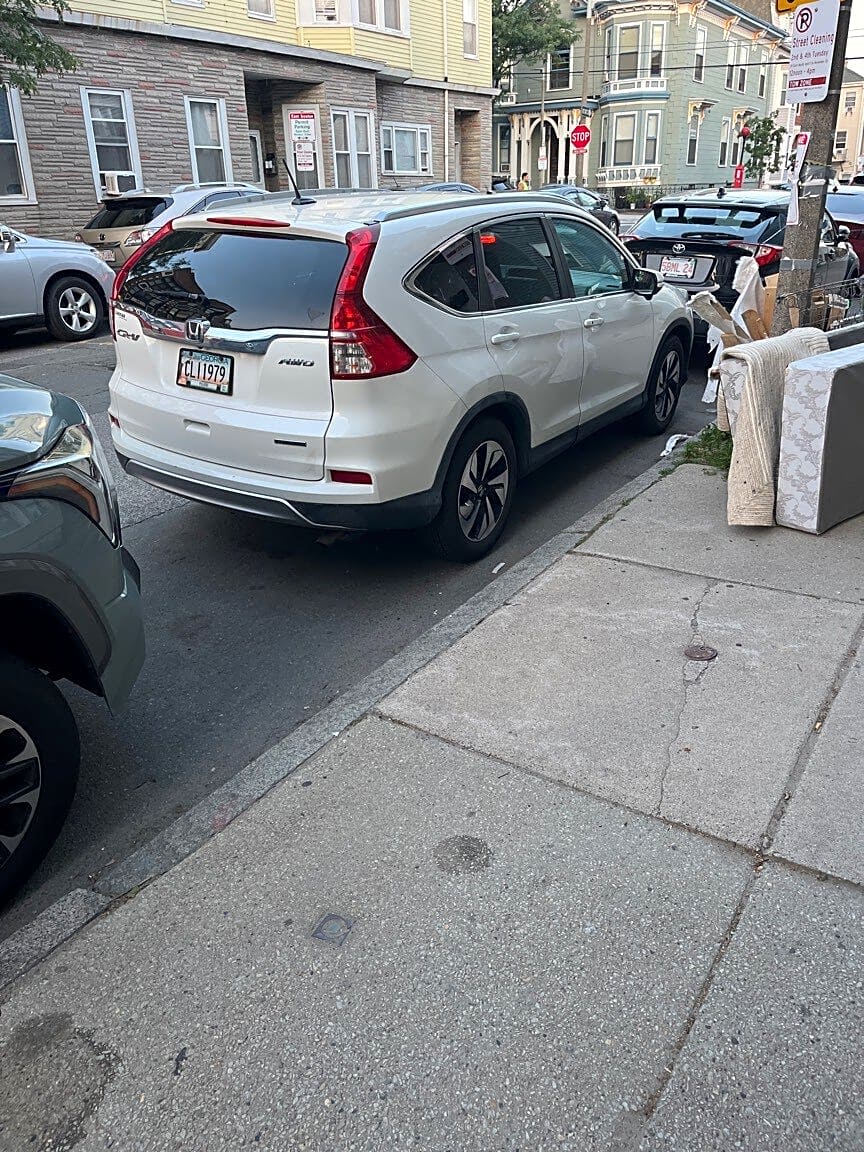 Image submitted with report