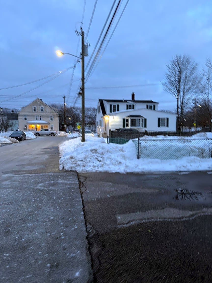 Image submitted with report