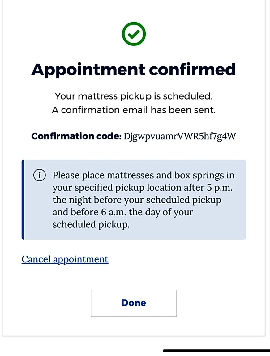 Image submitted with report