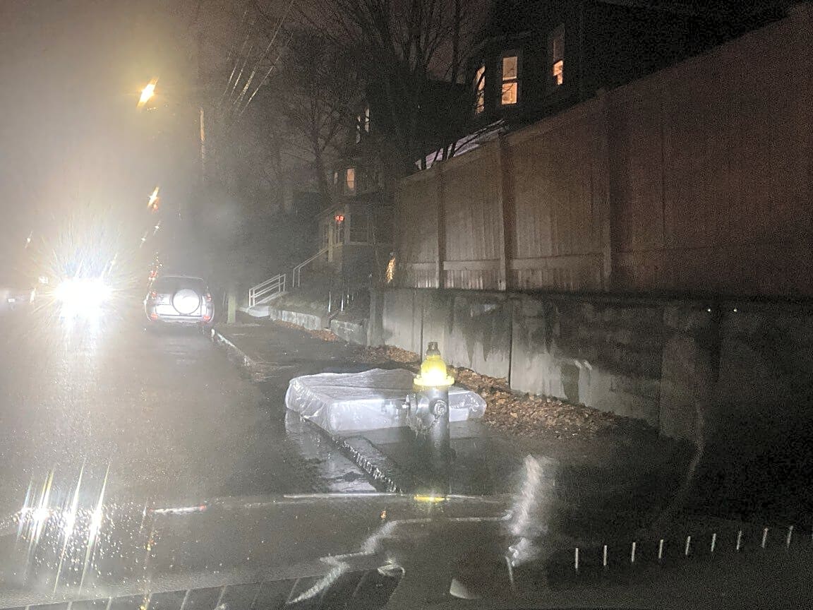 Image submitted with report