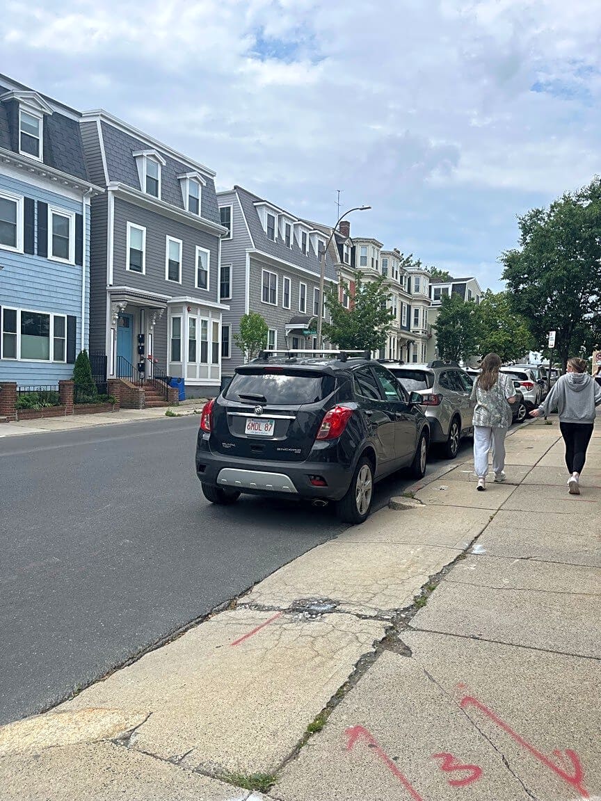 Image submitted with report