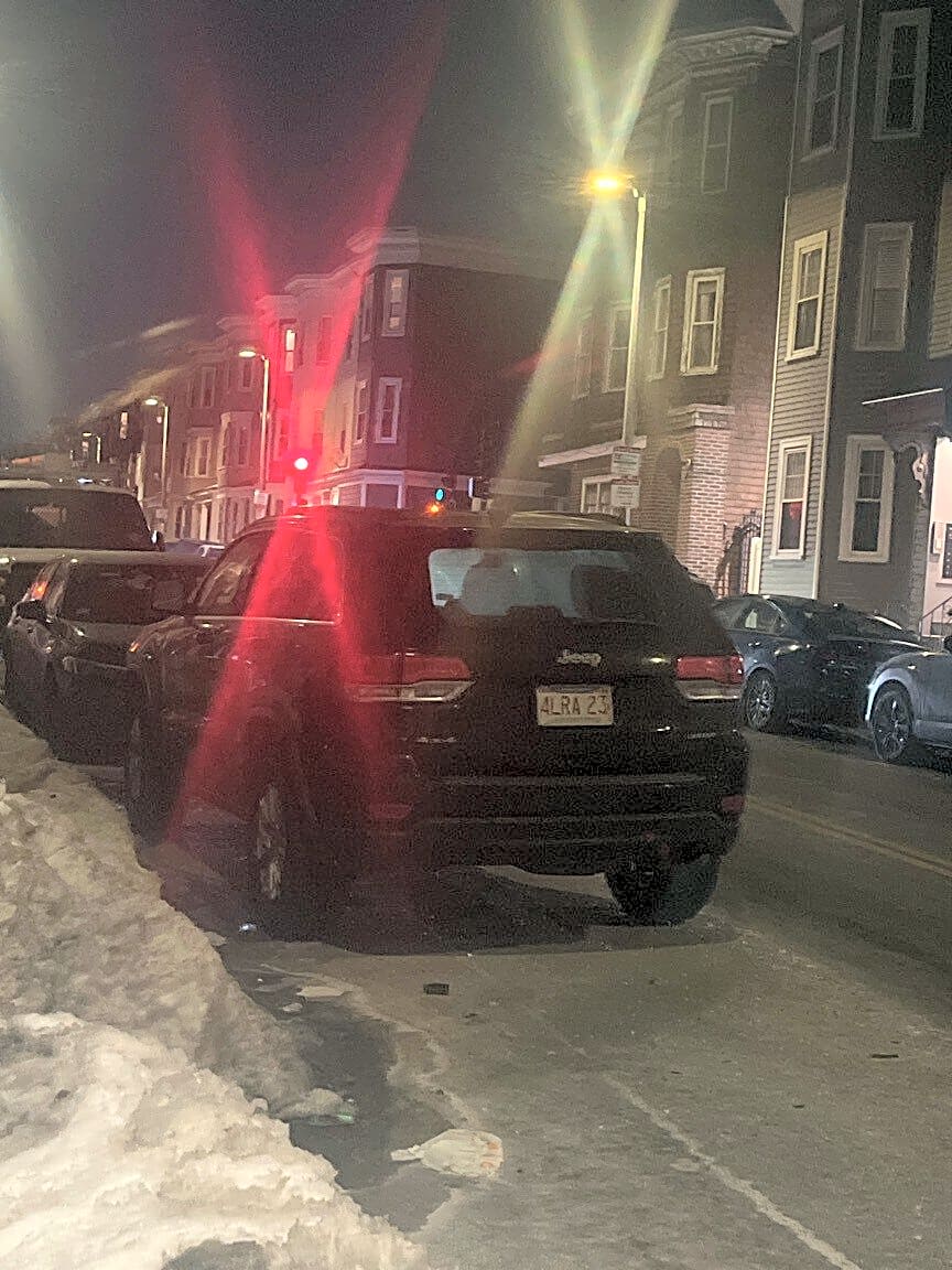 Image submitted with report