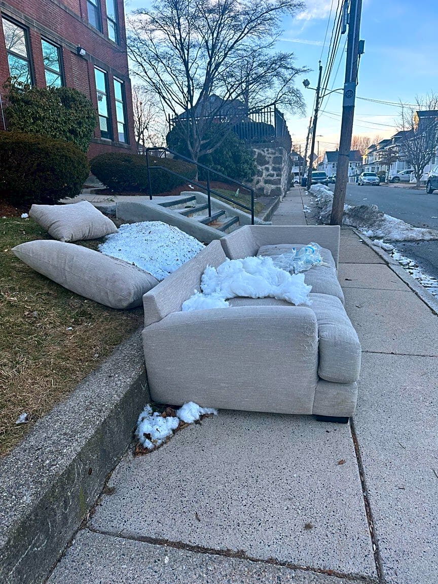 Image submitted with report