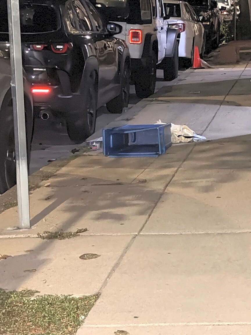 Image submitted with report