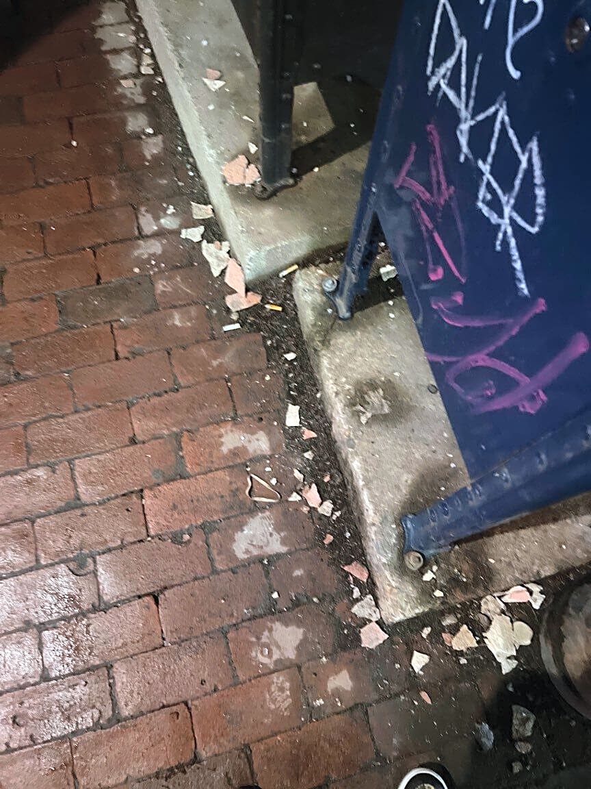 Image submitted with report