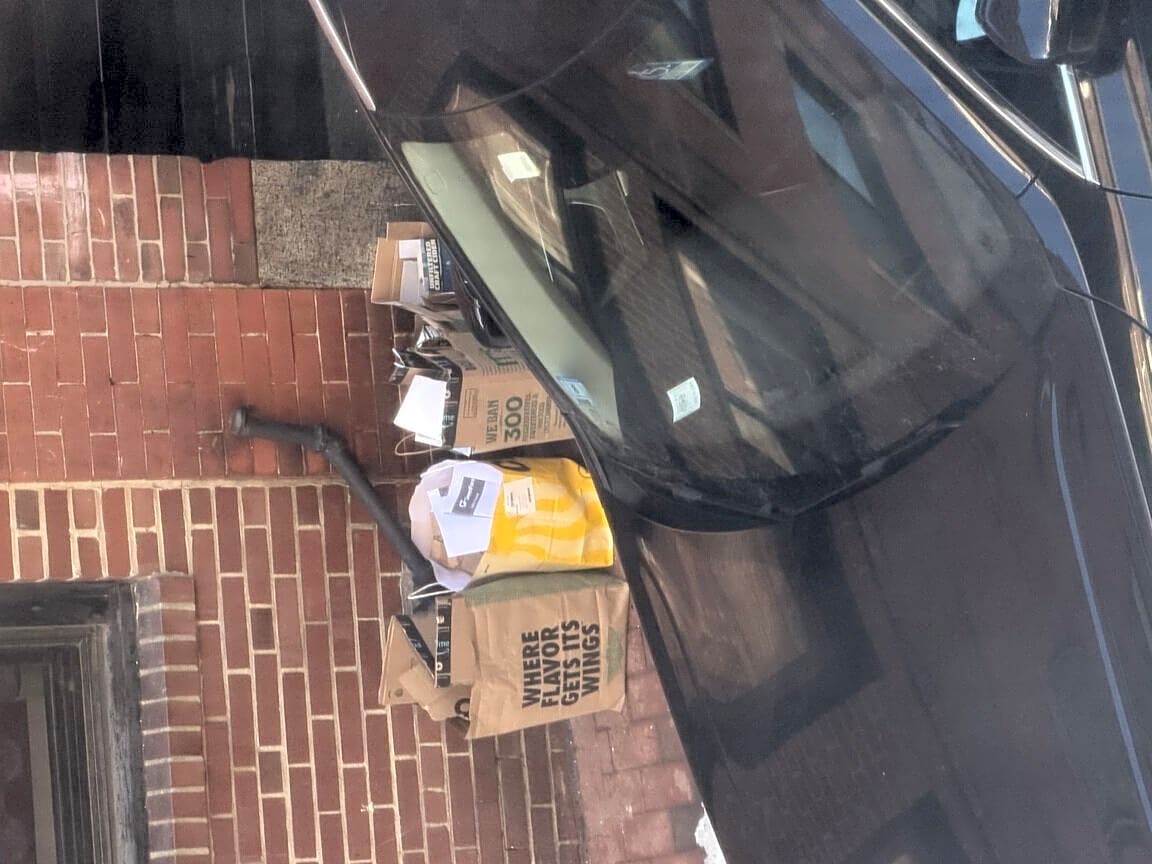 Image submitted with report