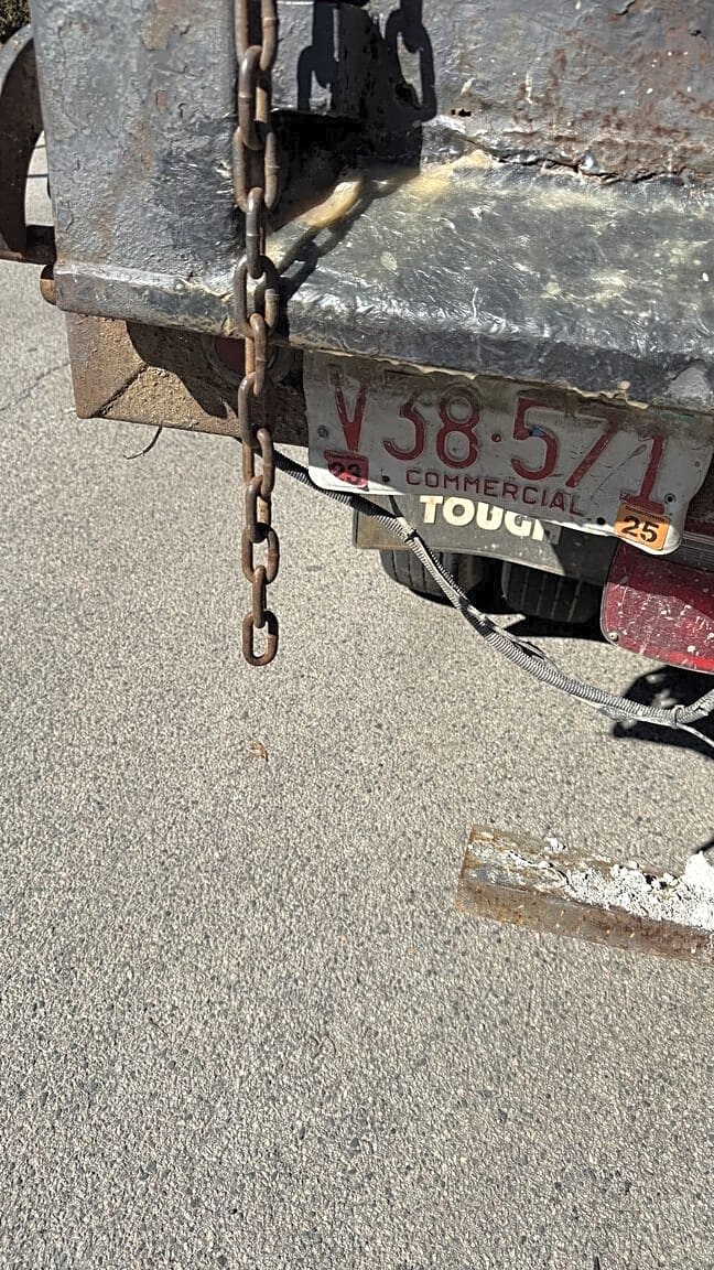 Image submitted with report