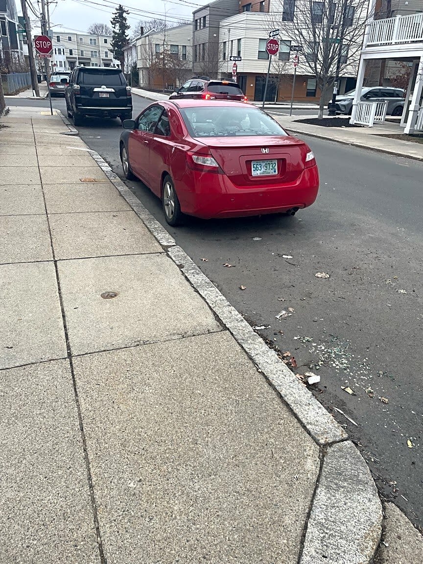 Image submitted with report